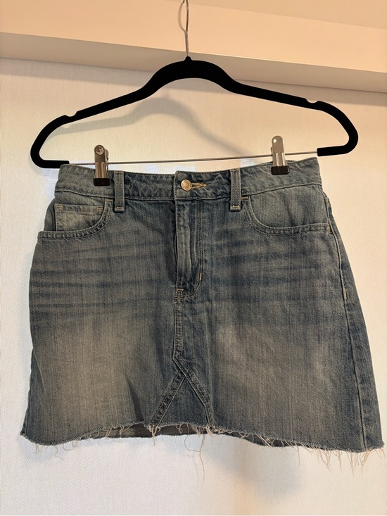 Hollister Dresses & Skirts - Hollister Faded Blue Denim Mini Skirt